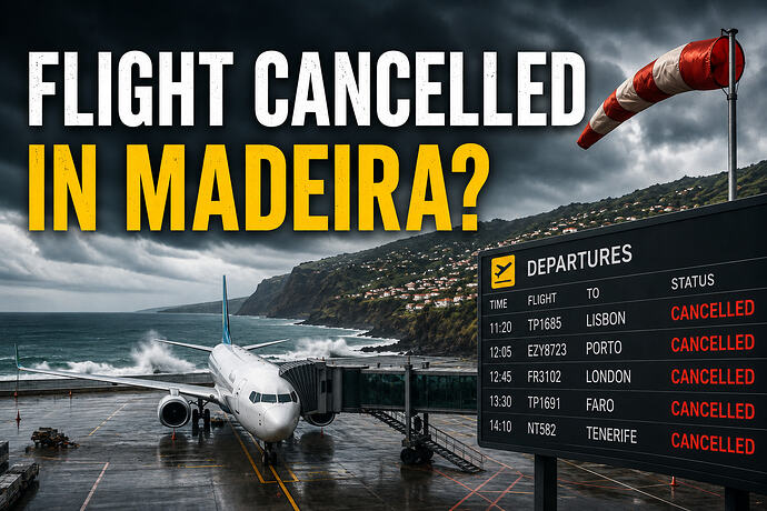 Flight Cancelled in Madeira