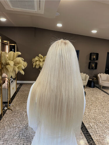 Hair extensions (after)